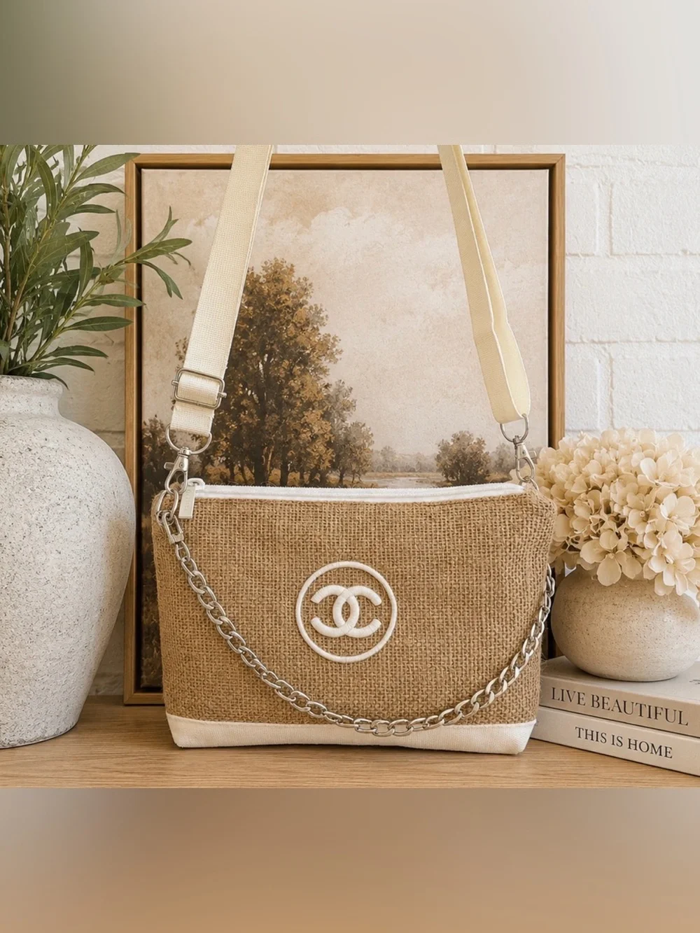 Chanel Woven Beauty/Cosmetic Bag GWP/VIP item NWOT